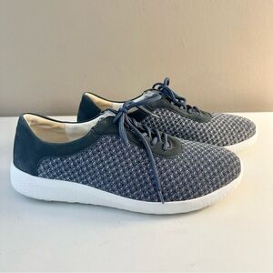 Waldlaufer Navy and Silver Sparkle Sneakers 7.5